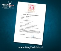 37. Bieg Zaślubin - atest trasy PZLA